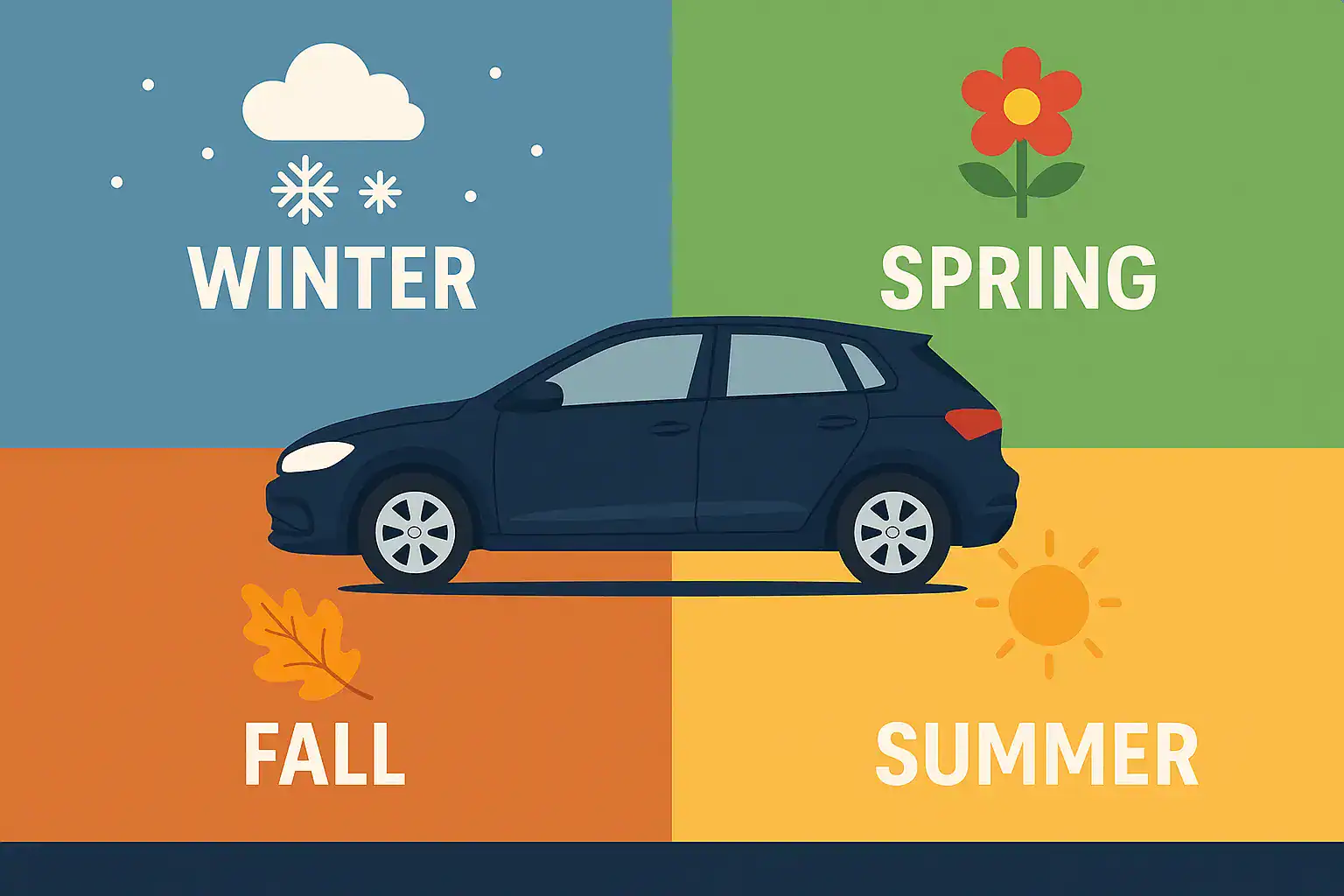 Car Maintenance Checklist: Keep Your Vehicle in Top Shape 4 car tips for four seasons