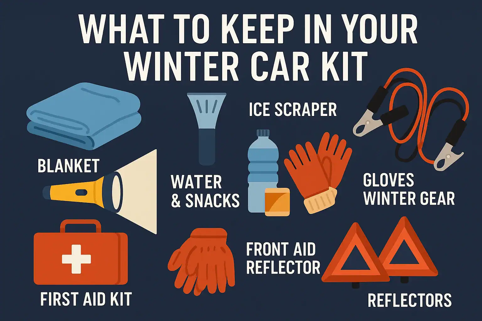 How to Prepare Your Car for Winter in Ontario 3 winter car kit essentials